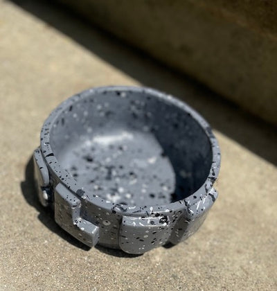 Concrete Pet Bowl