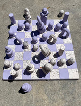Lavender Chess Set