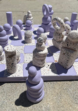 Lavender Chess Set