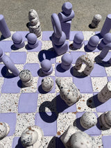 Lavender Chess Set