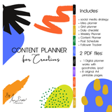 Social Media Planner for Creatives