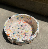 Rainbow Splatter Pet Bowl