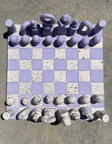 Lavender Chess Set